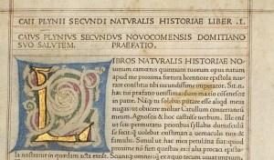 Pliny and the Jenson's print