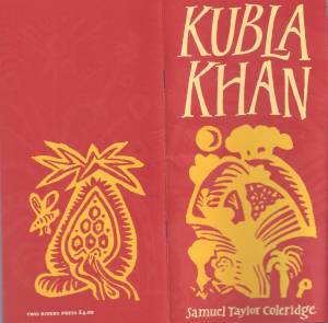Kubla khan Coleridge Two Rivers Press