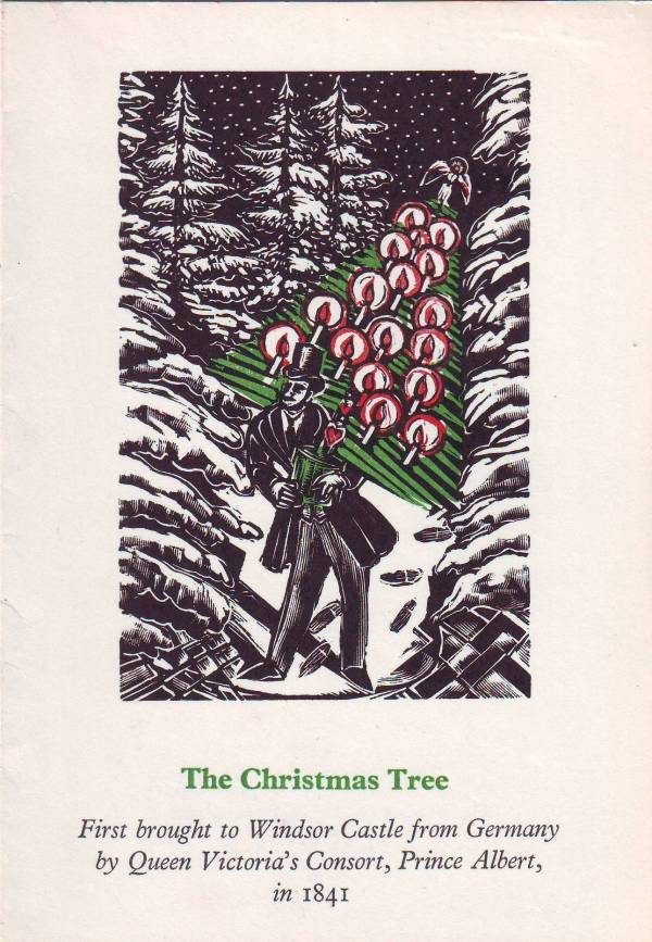 George Buday Christmas card