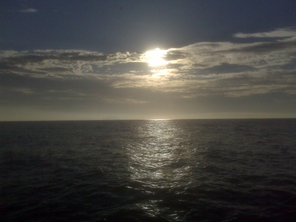Sun Rise at Leme Beach, Rio.