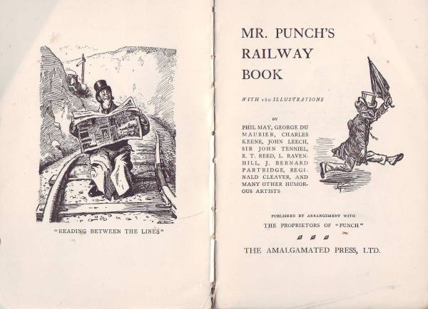 Mr Punch's Railway Book